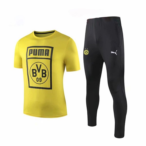 Entrenamiento Borussia Dortmund Conjunto Completo 2019-2020 Amarillo Negro